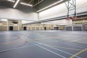 Sporthal met wanden 300x200